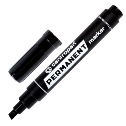Маркер перманентный CENTROPEN 8576, ЧЕРНЫЙ, скошенный наконечник, 1-4,6 мм, 5 8576 0112 Маркер перманентный CENTROPEN 8576, ЧЕРНЫЙ, скошенный наконечник, 1-4,6 мм, 5 8576 0112
