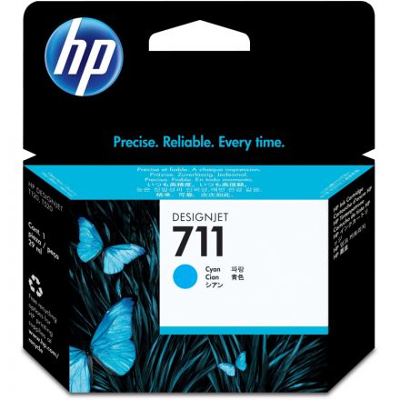 Картридж струйный HP 711 CZ130A голубой оригинальный