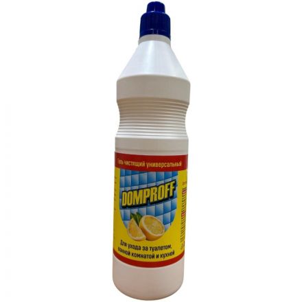 Средство для сантехники Domproff гель с хлором 1л Средство для сантехники Domproff гель с хлором 1л