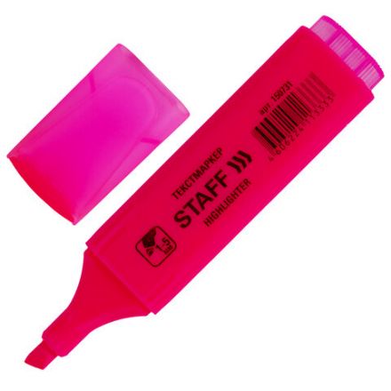 Набор текстовыделителей STAFF "EVERYDAY" HL-243, 4 шт., АССОРТИ, линия 1-5 мм, 151243 Набор текстовыделителей STAFF "EVERYDAY" HL-243, 4 шт., АССОРТИ, линия 1-5 мм, 151243