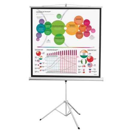 Экран Digis DSKD-1106 мобильный 1:1, 200х200 Экран Digis DSKD-1106 мобильный 1:1, 200х200