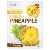 Ананас FILIPINO SUN сушеный, 100 г, пакет, 4809012888844