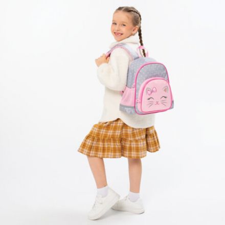 Рюкзак BRAUBERG KIDS PLAY детский, 1 отделение, 3 кармана, Tiny cutie, 29х23х12 см, 273148 Рюкзак BRAUBERG KIDS PLAY детский, 1 отделение, 3 кармана, Tiny cutie, 29х23х12 см, 273148