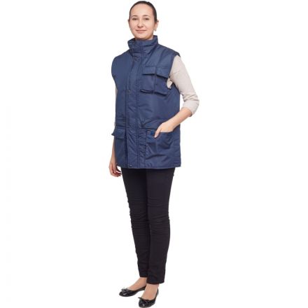 Жилет утепленный Товаровед зимн. синий (р.48-50) р.170-176