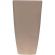 Кашпо с эффектом камня/бетона Sandstone, 29,5х57см, белый, 72-9620