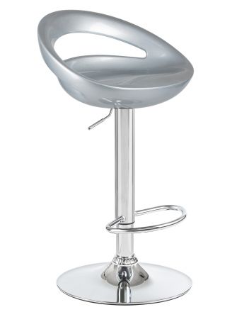 Стул барный DOBRIN DISCO, серебряный Стул барный DOBRIN DISCO, серебряный