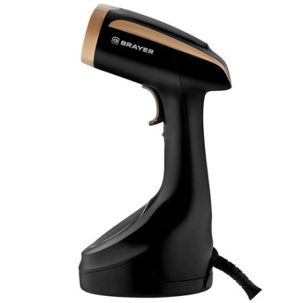 Отпариватель ручной BRAYER BR4125, 1700 Вт, пар 25 г/мин, резервуар 0,28 л, 1 режим, черный Отпариватель ручной BRAYER BR4125, 1700 Вт, пар 25 г/мин, резервуар 0,28 л, 1 режим, черный