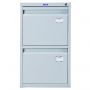 Картотека ПРАКТИК A-42 шкаф 2 секцион А4, ц.замок, 408х485х685