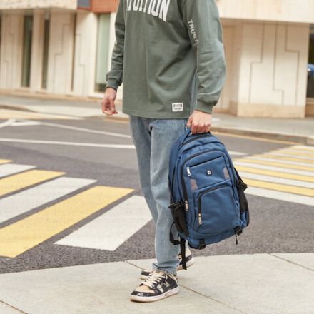 Рюкзак BRAUBERG DELTA универсальный, 2 отделения, с отделением для ноутбука, "Mercury", синий, 49х34х15 см, 226348 Рюкзак BRAUBERG DELTA универсальный, 2 отделения, с отделением для ноутбука, "Mercury", синий, 49х34х15 см, 226348