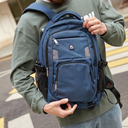 Рюкзак BRAUBERG DELTA универсальный, 2 отделения, с отделением для ноутбука, "Mercury", синий, 49х34х15 см, 226348 Рюкзак BRAUBERG DELTA универсальный, 2 отделения, с отделением для ноутбука, "Mercury", синий, 49х34х15 см, 226348