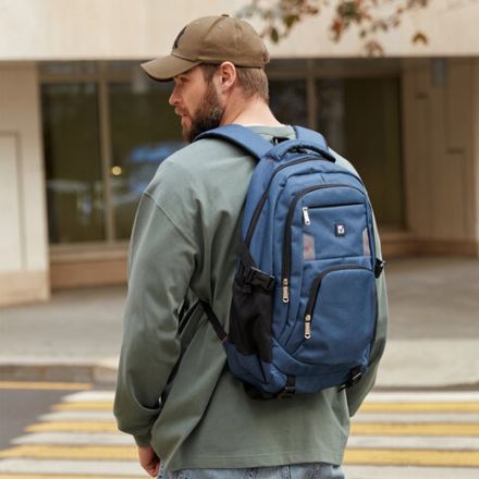 Рюкзак BRAUBERG DELTA универсальный, 2 отделения, с отделением для ноутбука, "Mercury", синий, 49х34х15 см, 226348 Рюкзак BRAUBERG DELTA универсальный, 2 отделения, с отделением для ноутбука, "Mercury", синий, 49х34х15 см, 226348