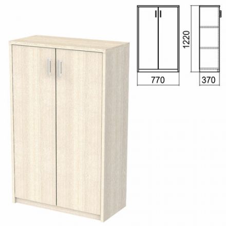 Шкаф закрытый "Арго", 770х370х1220 мм, ясень шимо (КОМПЛЕКТ) Шкаф закрытый "Арго", 770х370х1220 мм, ясень шимо (КОМПЛЕКТ)