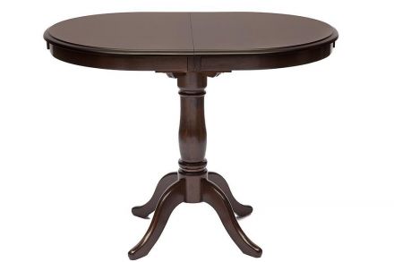 Стол Tetchair раскладной Solerno (ME-T4EX) дерево гевея/мдф, 70х100+29х75см, Tobacco