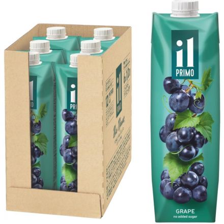 Сок IL Primo виноградный осветленный восстановленный 1л