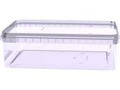 Контейнер 1л. прямоугольный, с бесцветной крышкой, без ручки бесцветное Контейнер 1л. прямоугольный, с бесцветной крышкой, без ручки бесцветное