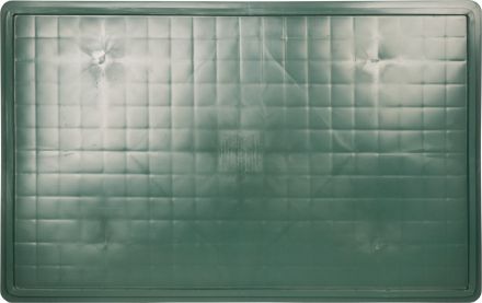 Крышка 740х465х25 сплошная  зелёный