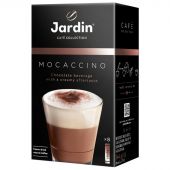 Кофе растворимый Jardin "Mocaccino", 3в1, порошкообразный, порционный, 8 пакетиков* 18г, картон Кофе растворимый Jardin "Mocaccino", 3в1, порошкообразный, порционный, 8 пакетиков* 18г, картон
