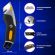 Нож универсальный мощный алюминиевый BRAUBERG "Heavy duty M", автофиксатор, резиновые вставки, 238736