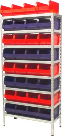 Ящик 400х230х200 Napoli  синий