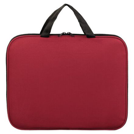 Папка на молнии с ручками STAFF EVERYDAY, А4, полиэстер, бордовая, 270738 Папка на молнии с ручками STAFF EVERYDAY, А4, полиэстер, бордовая, 270738