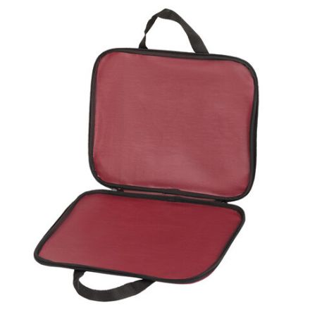 Папка на молнии с ручками STAFF EVERYDAY, А4, полиэстер, бордовая, 270738 Папка на молнии с ручками STAFF EVERYDAY, А4, полиэстер, бордовая, 270738