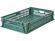 Ящик 740х465х145 перфорированный  зелёный