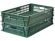 Ящик 740х465х145 перфорированный  зелёный
