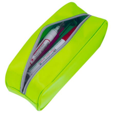 Пенал-косметичка BRAUBERG, мягкий, "KING SIZE NEON GREEN", 20х8х9 см, 229020 Пенал-косметичка BRAUBERG, мягкий, "KING SIZE NEON GREEN", 20х8х9 см, 229020