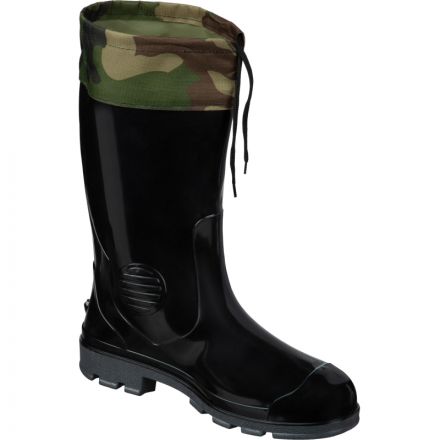 Сапоги мужские цв.черный мод.431/30 (р.41) ПВХ с надставкой