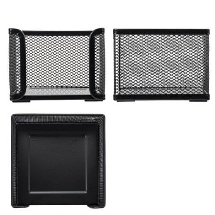 Подставка для бумажного блока BRAUBERG "Germanium", металлическая, 78*105*105 мм, черная, 231944 Подставка для бумажного блока BRAUBERG "Germanium", металлическая, 78*105*105 мм, черная, 231944