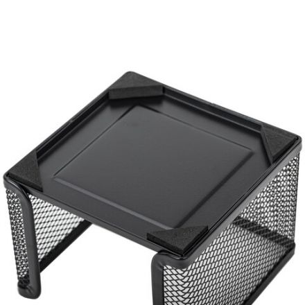 Подставка для бумажного блока BRAUBERG "Germanium", металлическая, 78*105*105 мм, черная, 231944 Подставка для бумажного блока BRAUBERG "Germanium", металлическая, 78*105*105 мм, черная, 231944