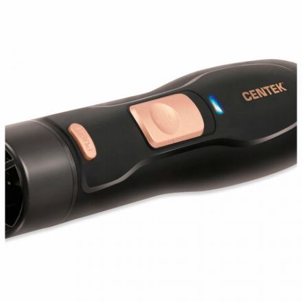 Фен-расческа CENTEK CT-2059, 1200 Вт, 2 скорости, 2 температурных режима, 3 насадки, черная Фен-расческа CENTEK CT-2059, 1200 Вт, 2 скорости, 2 температурных режима, 3 насадки, черная