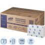 Полотенца бумажные д/дисп. Luscan Professional Zслож2слбелцел190л20пач/уп