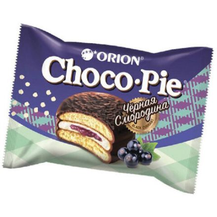 Печенье ORION "Choco Pie Black Currant" темный шоколад с черной смородиной, 360 г (12 штук х 30 г), О0000013002 Печенье ORION "Choco Pie Black Currant" темный шоколад с черной смородиной, 360 г (12 штук х 30 г), О0000013002