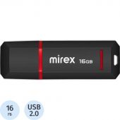 Флеш-память Mirex USB KNIGHT BLACK 16Gb (13600-FMUKNT16 )