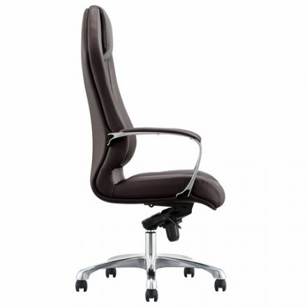 Кресло BRABIX PREMIUM "Aurus EX-705", мультиблок, алюминий, экокожа, коричневое, 532929 Кресло BRABIX PREMIUM "Aurus EX-705", мультиблок, алюминий, экокожа, коричневое, 532929