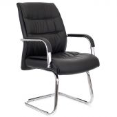 Конференц-кресло 0MX_EV_Everprof Bond CF экокожа черный, хром