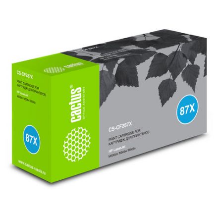 Картридж лазерный CACTUS (CS-CF287X) для HP LaserJet M506dn/M506x/M527dn, ресурс 18000 стр. Картридж лазерный CACTUS (CS-CF287X) для HP LaserJet M506dn/M506x/M527dn, ресурс 18000 стр.