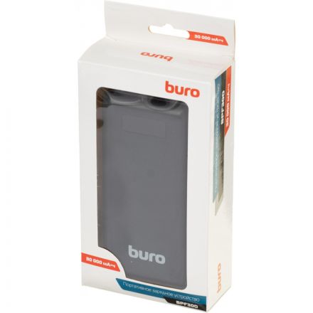 Внешний аккумулятор Buro BPF30D 30000mAh 3A QC PD 22.5W 2xUSB (BPF30D22PBK) Внешний аккумулятор Buro BPF30D 30000mAh 3A QC PD 22.5W 2xUSB (BPF30D22PBK)