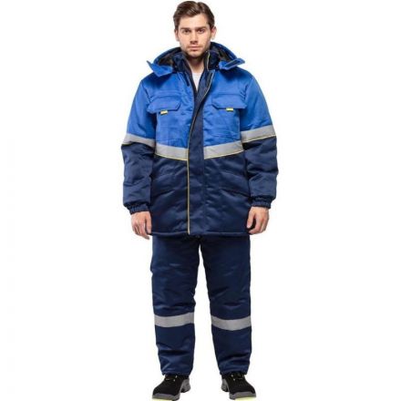 Костюм рабочий зимний муж з43-КБР вас/син р.60-62/170-176 (серия З) Костюм рабочий зимний муж з43-КБР вас/син р.60-62/170-176 (серия З)