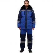 Костюм рабочий зимний муж з03-КПК вас/син (р.64-66) 182-188 Костюм рабочий зимний муж з03-КПК вас/син (р.64-66) 182-188