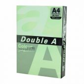 Бумага цветная DOUBLE A, А4, 80 г/м2, 500 л., пастель, зеленая Бумага цветная DOUBLE A, А4, 80 г/м2, 500 л., пастель, зеленая