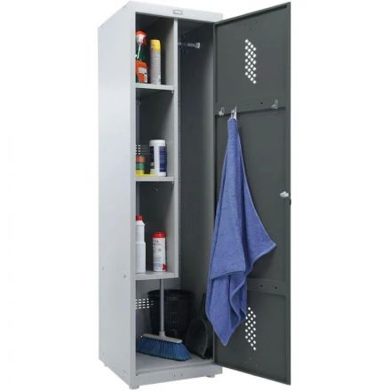 Шкаф универсальный Cobalt Locker 11-50У антрацит/серый (R7043/7038) Шкаф универсальный Cobalt Locker 11-50У антрацит/серый (R7043/7038)