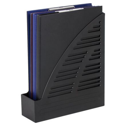 Лоток вертикальный для бумаг BRAUBERG "Standard", 245х70х295 мм, черный, 237220 Лоток вертикальный для бумаг BRAUBERG "Standard", 245х70х295 мм, черный, 237220