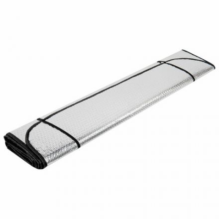 Шторка солнцезащитная 150х80 см для лобового стекла автомобиля, на присосках, DASWERK (ДАСВЕРК), 671253