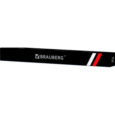 Ручка подарочная шариковая BRAUBERG "De Luxe Black", корпус черный, узел 1 мм, линия письма 0,7 мм, синяя, 141411 Ручка подарочная шариковая BRAUBERG "De Luxe Black", корпус черный, узел 1 мм, линия письма 0,7 мм, синяя, 141411