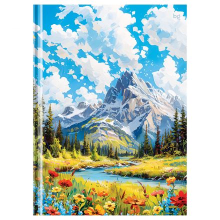 Бизнес-блокнот А4, 120л., BG "Природа", глянцевая ламинация