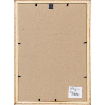 Рамка Attache А4 21x30 см деревянный багет 17 мм коньяк Рамка Attache А4 21x30 см деревянный багет 17 мм коньяк