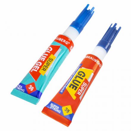 Клей-Гель моментальный 3 шт. по 3 г + Суперклей 3 шт. по 3 г, НАБОР 6 тюбиков, BRAUBERG EXTRA, 608108 Клей-Гель моментальный 3 шт. по 3 г + Суперклей 3 шт. по 3 г, НАБОР 6 тюбиков, BRAUBERG EXTRA, 608108