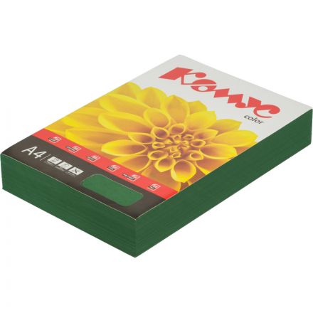 Бумага цветная Комус Color (изумруд интенсив), 80г, А4, 500 л. Бумага цветная Комус Color (изумруд интенсив), 80г, А4, 500 л.